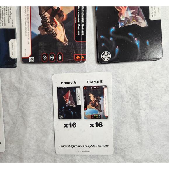 Star Wars X-Wing Fantasy Flight Games Open Play Card Game New Open Box - Picture 6 of 10
